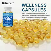 Yunara NAD+Supplements,with Resveratrol,Natural Energy Supplement,Support Cell Health,Anti-aging,Enhance Immunity-120 Capsules