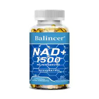 Yunara NAD+Supplements,with Resveratrol,Natural Energy Supplement,Support Cell Health,Anti-aging,Enhance Immunity-120 Capsules