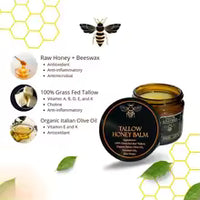 Yunara Organic Tallow & Honey Skin Balm™